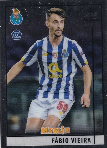Fabio Vieira 2020 Topps Merlin Chrome