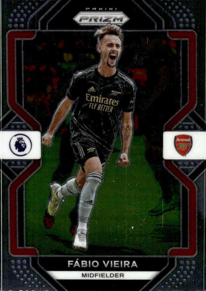 Fabio Vieira 2022 Panini Prizm Premier League 165