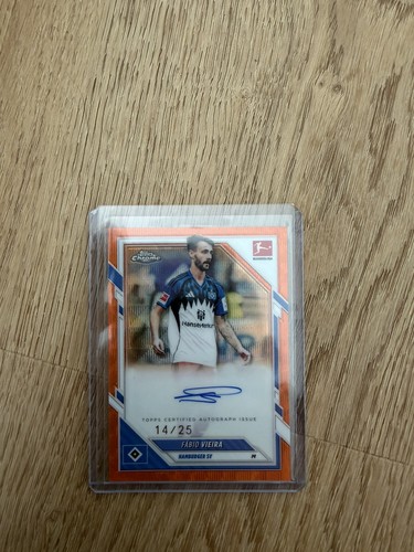 Fabio Vieira 2025 Topps Chrome Bundesliga /25