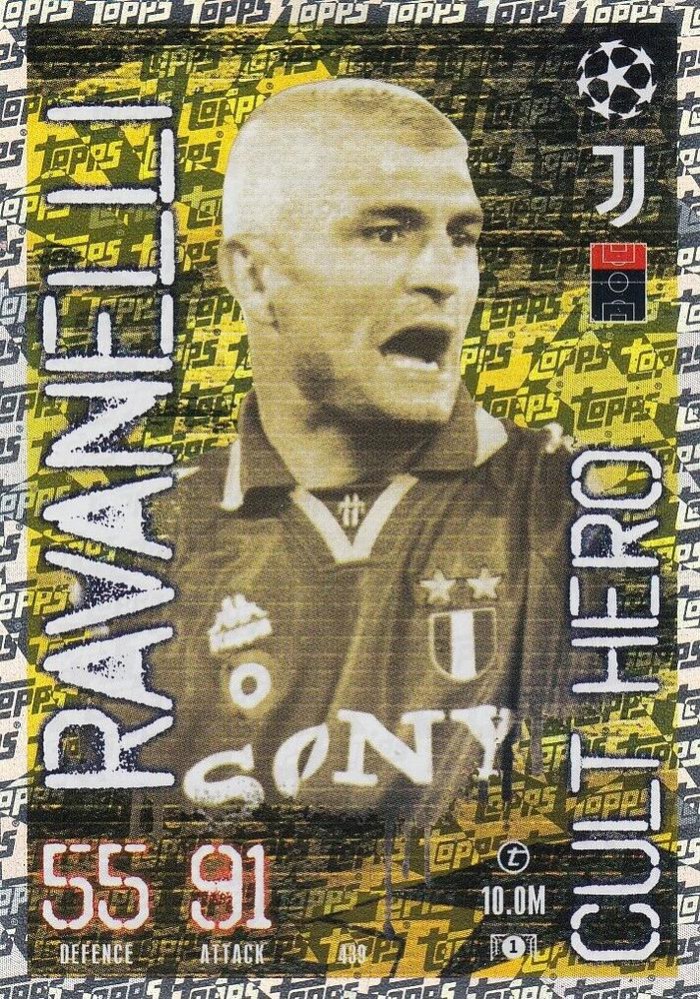 Fabrizio Ravanelli 2023 Topps Match Attax UEFA Club Competitions