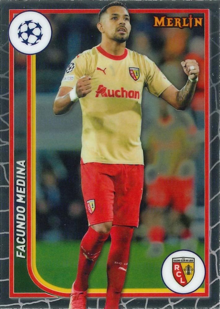 Facundo Medina 2023 Topps Merlin UEFA Club Competitions