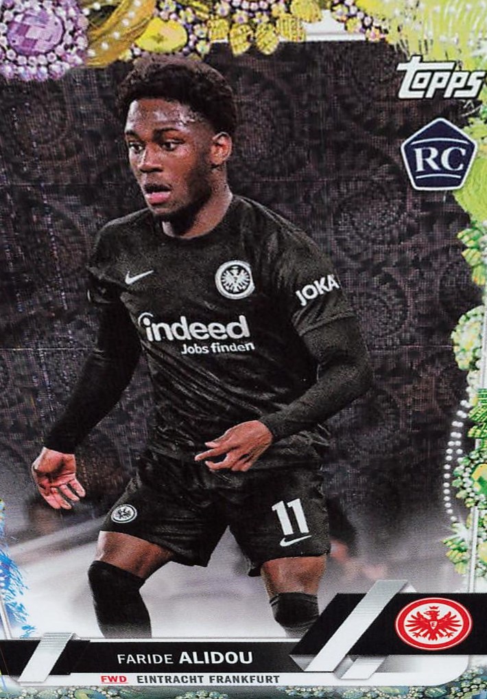 Faride Alidou 2022 Topps UEFA Club Competitions Carnaval Edition