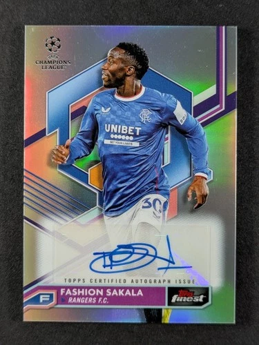 Fashion Sakala 2023 Topps Finest Refractor