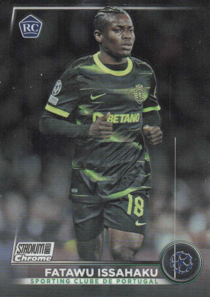 Fatawu Issahaku 2022 Topps Stadium Club Chrome UEFA 52