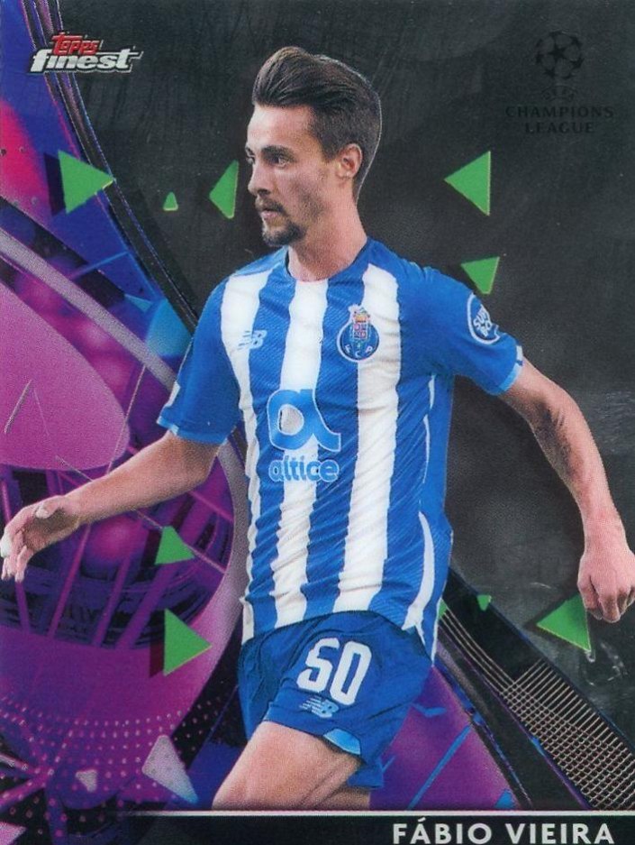 Fábio Vieira 2021 Topps Finest UEFA 88