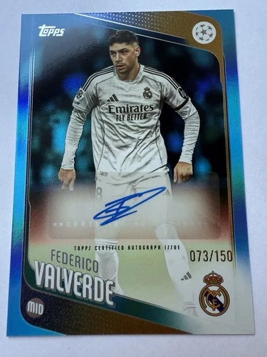 Fede Valverde 2025 Topps Flagship /150