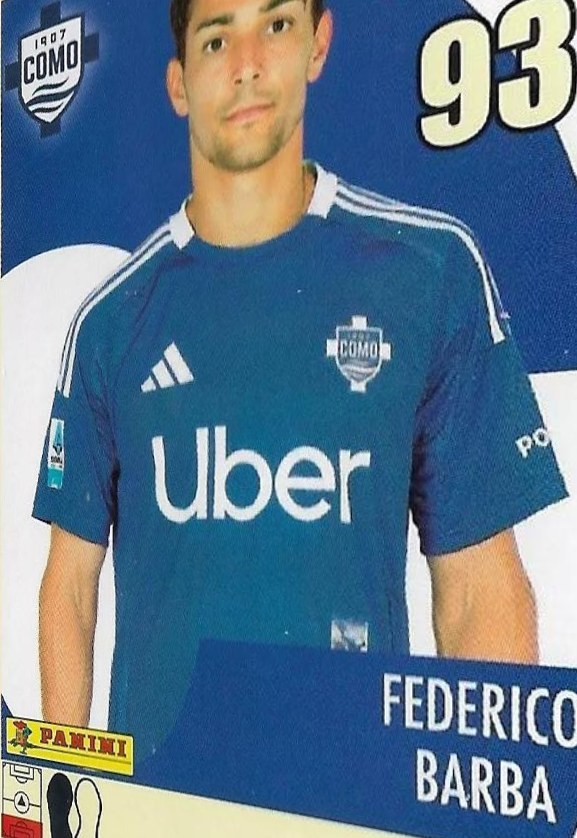 Federico Barba 2024 Panini Calciatori Stickers