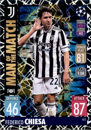 Federico Chiesa 2021 Topps Champions League