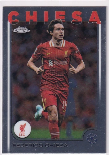Federico Chiesa 2025 Topps Champions League Chrome 124