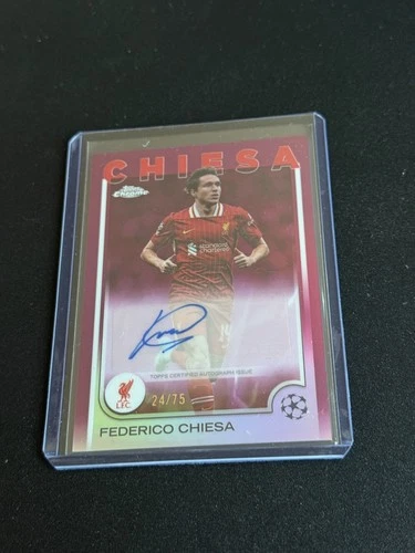 Federico Chiesa 2024 Topps Chrome /75