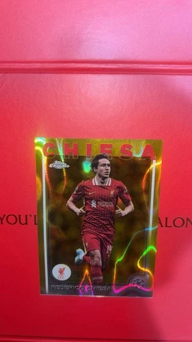 Federico Chiesa 2024 Topps Chrome Gold /50