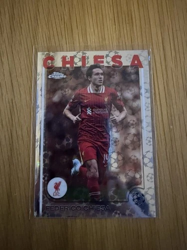 Federico Chiesa 2024 Topps Chrome Logofractor