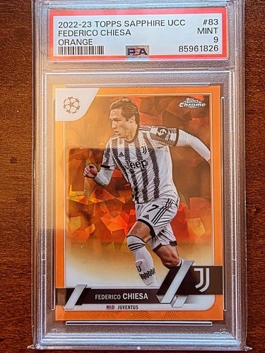 Federico Chiesa 2022 Topps Chrome Orange /50