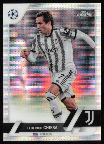 Federico Chiesa 2022 Topps Chrome Pulsar