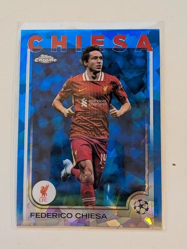 Federico Chiesa 2024 Topps Chrome Sapphire