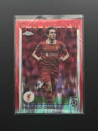 Federico Chiesa 2024 Topps Chrome UEFA /8
