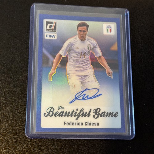 Federico Chiesa 2023 Panini Donruss FIFA Blue /99