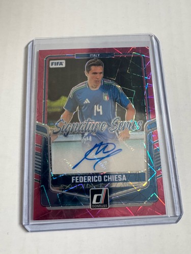 Federico Chiesa 2024 Panini Donruss Pink Velocity