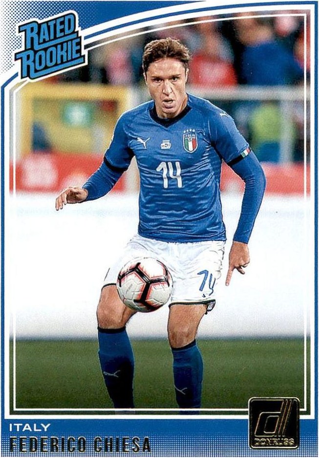 Federico Chiesa 2018 Panini Donruss Soccer 192