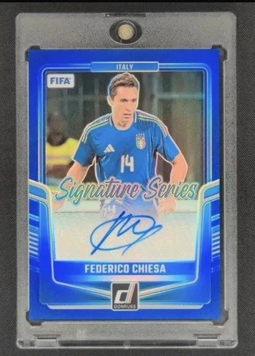 Federico Chiesa 2024 Panini Donruss Soccer Blue /99