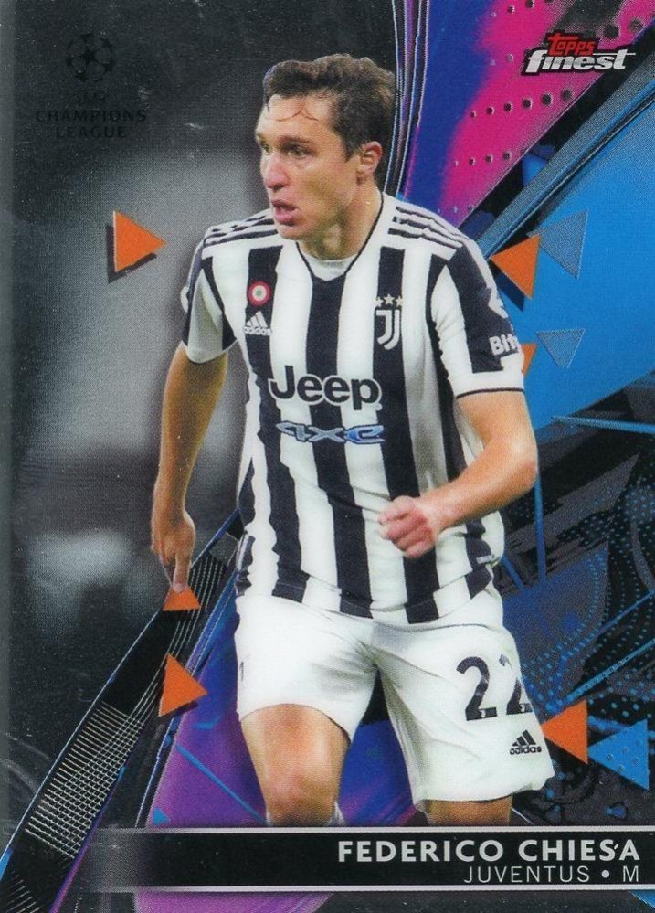 Federico Chiesa 2021 Topps Finest UEFA 33