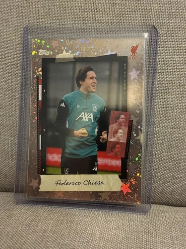 Federico Chiesa 2025 Topps Focus Parallel /75