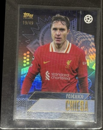 Federico Chiesa 2021 Topps Gold Gold /49