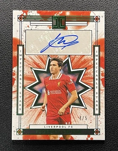 Federico Chiesa 2024 Panini Impeccable Emerald /5