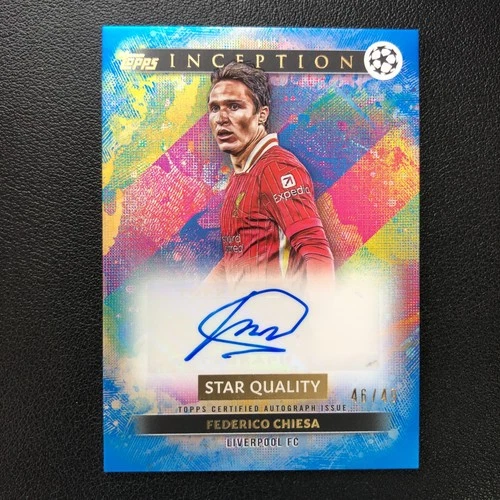 Federico Chiesa 2024 Topps Inception Blue /49