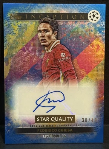 Federico Chiesa 2024 Topps Inception Blue /49