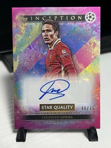 Federico Chiesa 2024 Panini Inception UEFA Pink /75