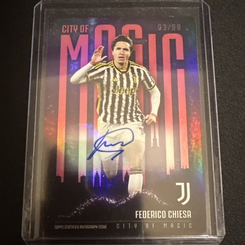 Federico Chiesa 2023 Topps Juventus Team Set /99