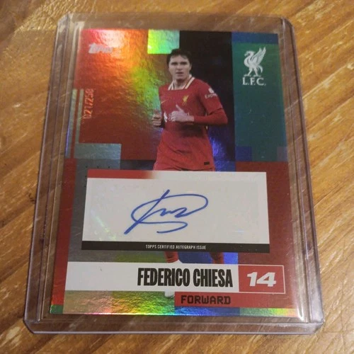 Federico Chiesa 2024 Topps Liverpool FC Team Set /250