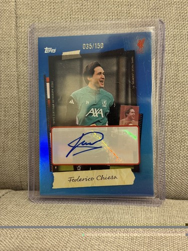 Federico Chiesa 2025 Topps Liverpool Focus 035/150