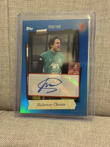 Federico Chiesa 2025 Topps Liverpool Focus 055/150