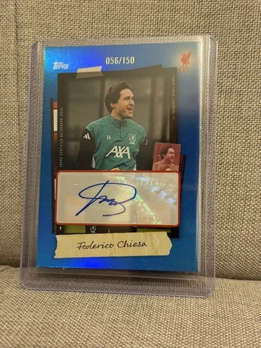 Federico Chiesa 2025 Topps Liverpool Focus 056/150