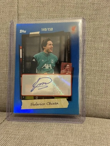 Federico Chiesa 2025 Topps Liverpool Focus 140/150