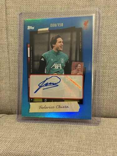Federico Chiesa 2025 Topps Liverpool Focus /150