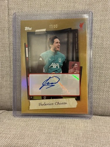 Federico Chiesa 2025 Topps Liverpool Focus /50