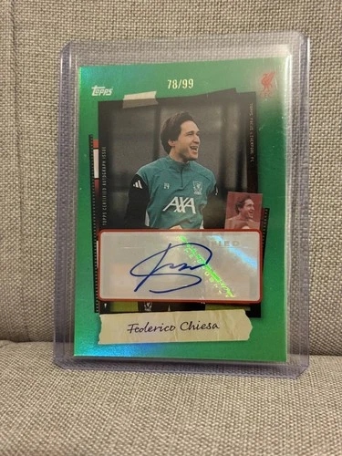 Federico Chiesa 2025 Topps Liverpool Focus 78/99