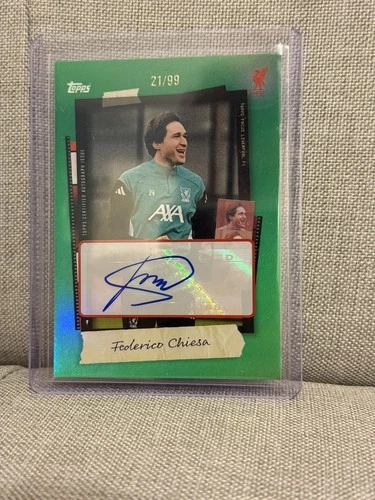 Federico Chiesa 2025 Topps Liverpool Focus /99