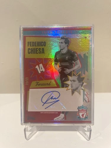 Federico Chiesa 2024 Topps Liverpool Team Set /99