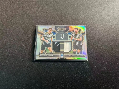 Federico Chiesa & Manuel Locatelli 2023 Panini Select Silver