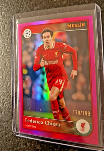 Federico Chiesa 2024 Topps Merlin Chrome /199