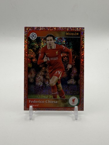 Federico Chiesa 2025 Topps Merlin Chrome Refractor /250