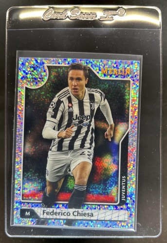 Federico Chiesa 2021 Topps Merlin Chrome Speckle Refractor /150