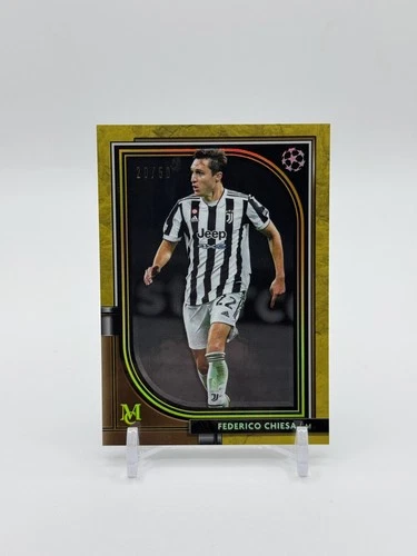 Federico Chiesa 2022 Topps Museum Gold /50