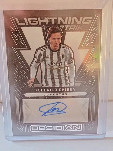 Federico Chiesa 2023 Panini Obsidian Silver /77
