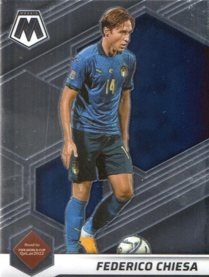 Federico Chiesa 2021 Panini Mosaic Road to FIFA World Cup