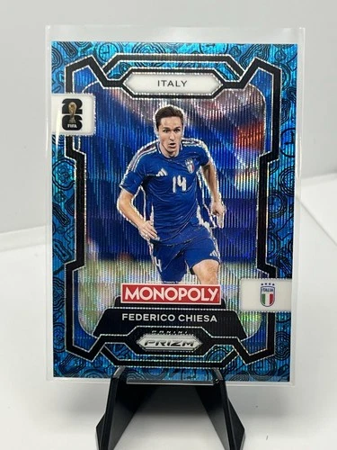 Federico Chiesa 2026 Panini Prizm Blue Wave